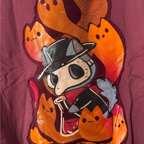 cat plague doctor hoodie jacket - size small - Picture 5 of 6